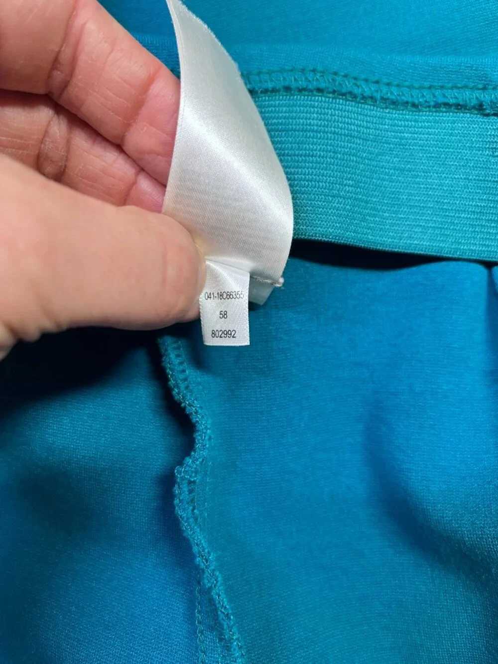 Chico's Size 0 (US 4) Teal Ponte Pull-On Cropped Pants